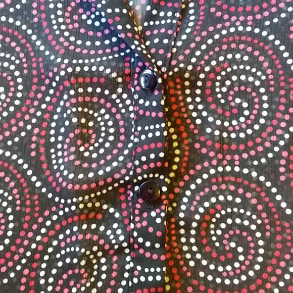 Sheer geometric top - Picture 2 of 4